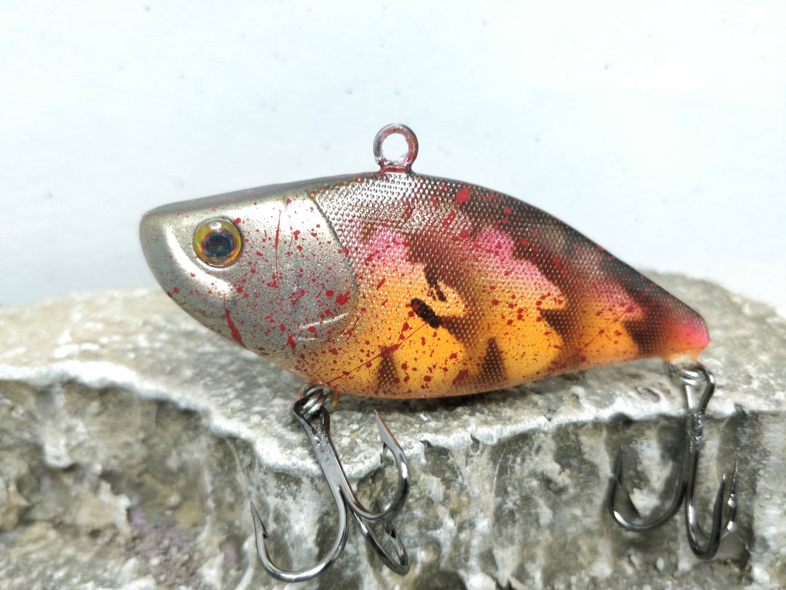 Custom Rattle Trap Crankbait fishing lure Etsy