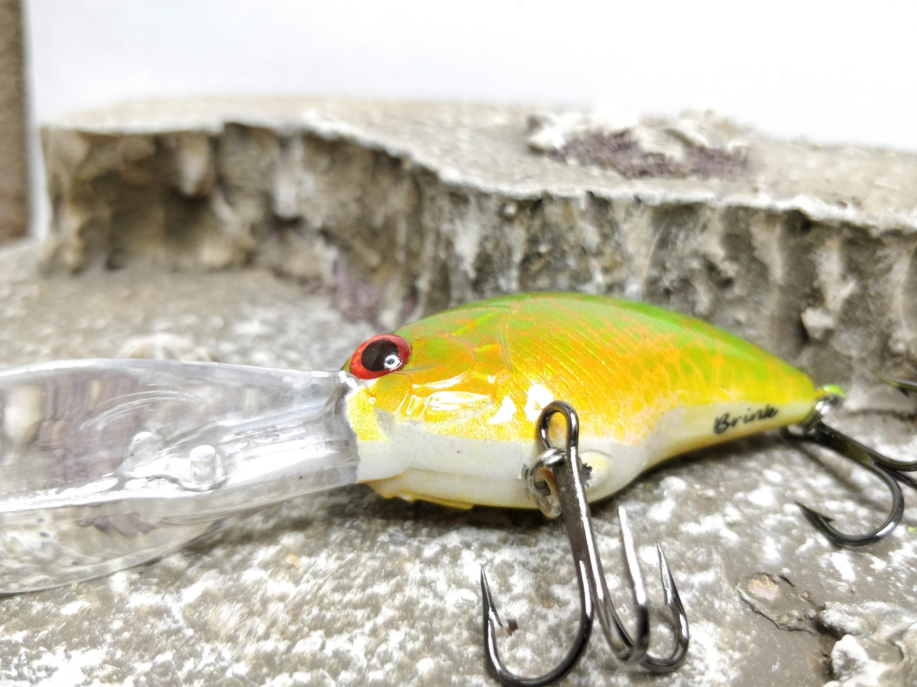 Custom 3.5 inch Deep Diving Crankbait fishing lure Etsy