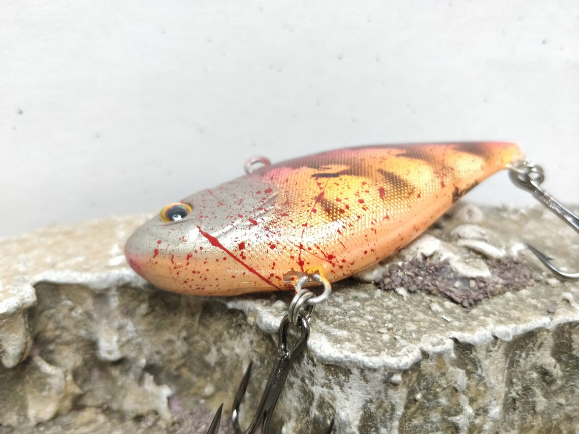 Custom Rattle Trap Crankbait fishing lure Etsy