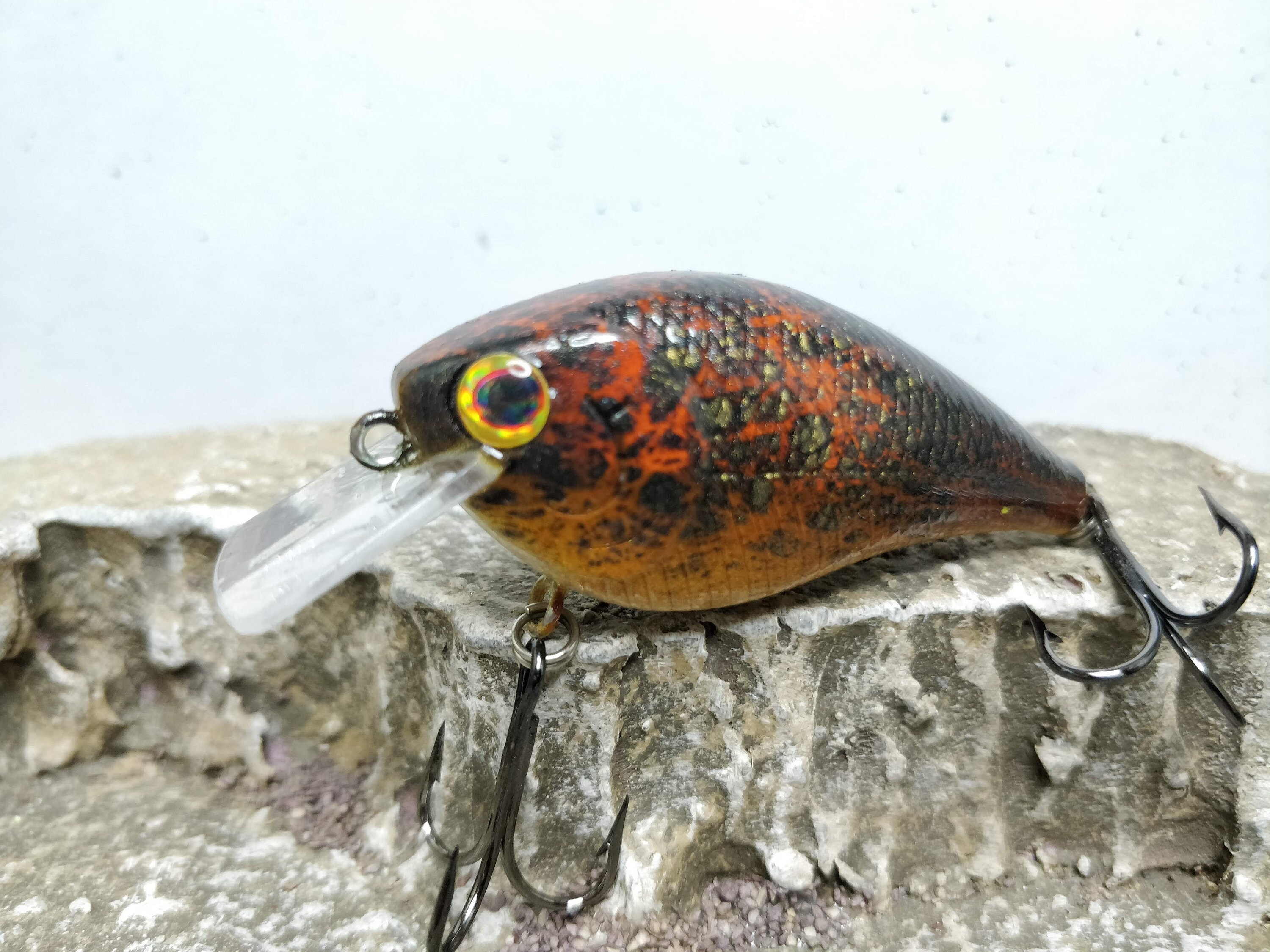 Custom Squarebill Crankbait 1.5 inch fishing lure Etsy