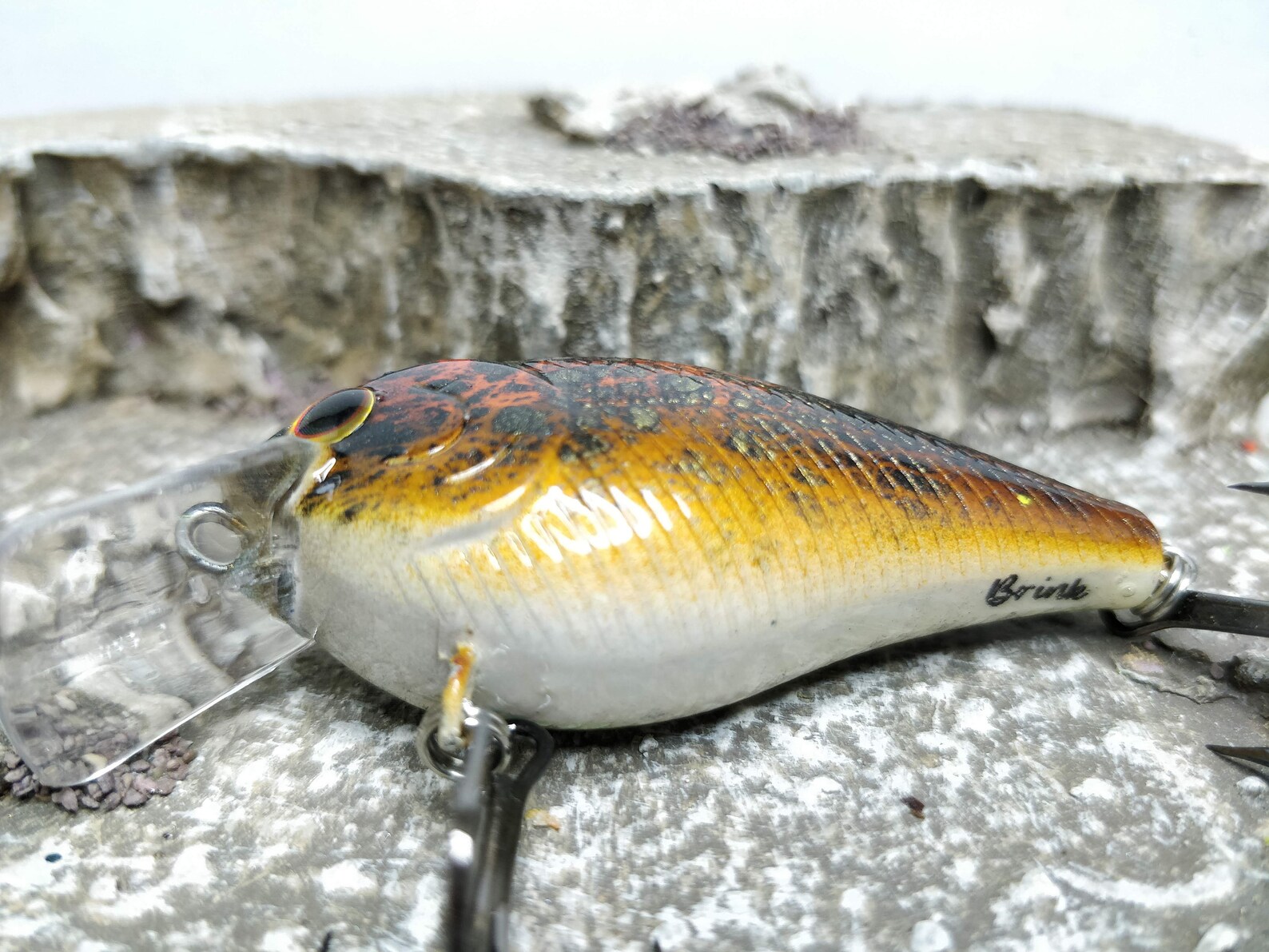 Custom Squarebill Crankbait 1.5 inch fishing lure Etsy