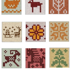 Scandinavian Knitting Patterns, Fair Isle Charts, Norwegian Stranded ...