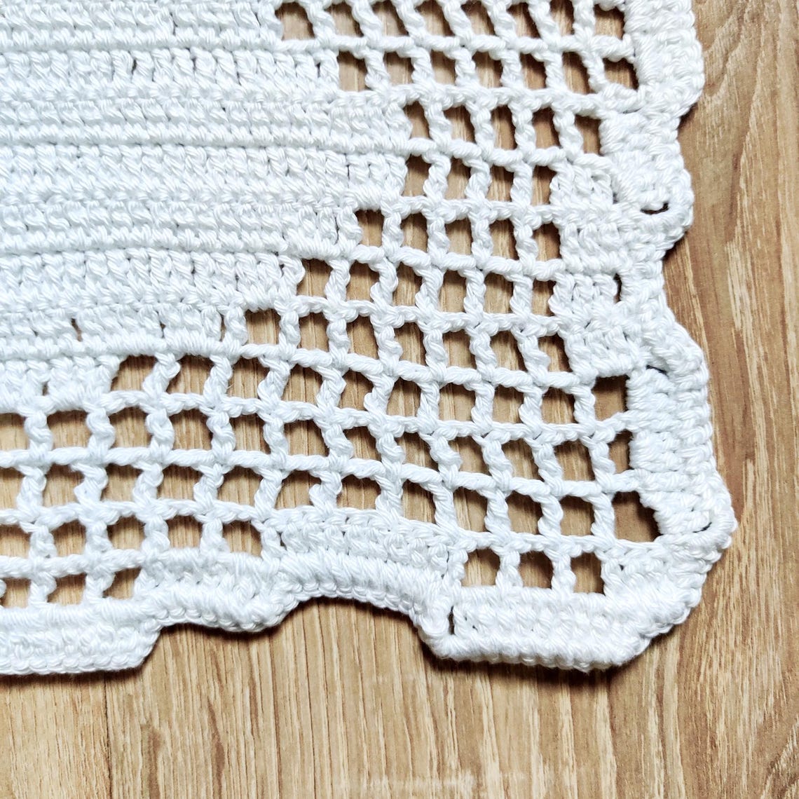 Rabbit Filet Crochet Doily Pattern: Easter Placemat (PDF Download) - Etsy