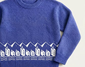 Fair Isle House Knitting Patterns: Scandinavian Nordic Charts (PDF)