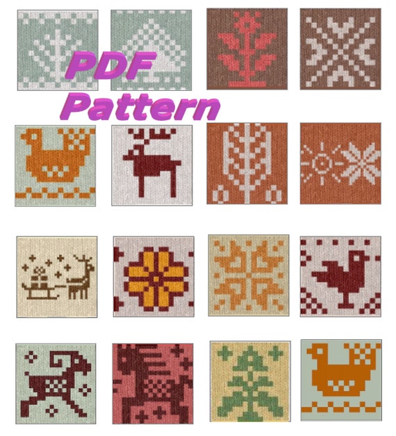 Knitting patterns  Large collection of Nordic knitting patterns