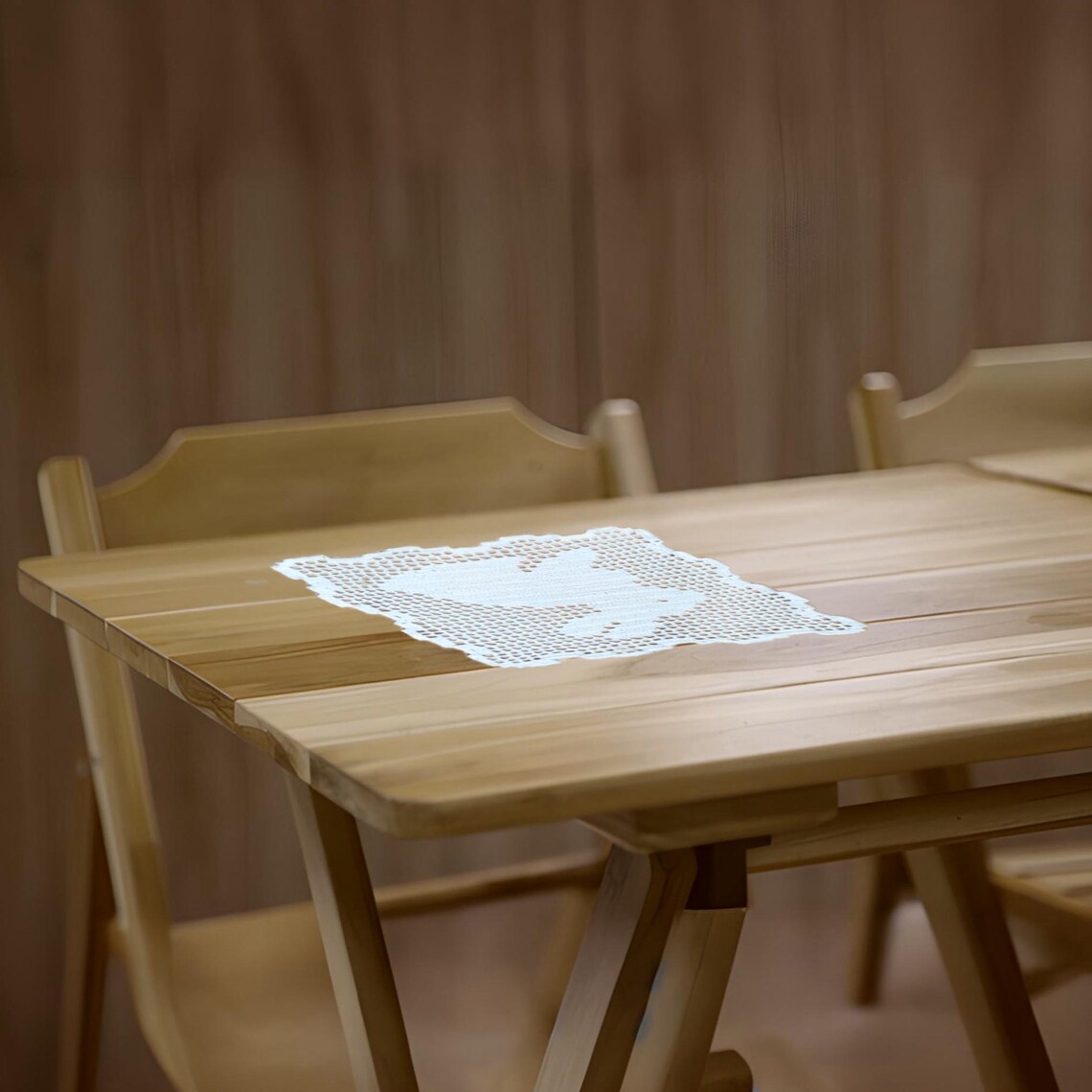 Rabbit Filet Crochet Doily Pattern: Easter Placemat (PDF Download) - Etsy