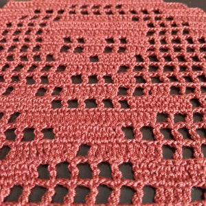 Crochet Skull Coaster Pattern: SET of 2 (PDF)