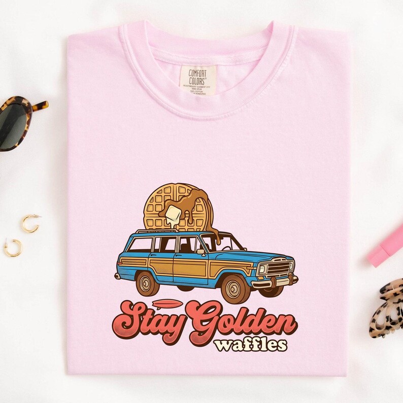 Waffle Ride Shirt Desserts Diner Gift Women Sketch Tee Breakfast T-Shirt Dessert Fan Waffle Graphic Tshirt Line Art Topping Tshirt image 7