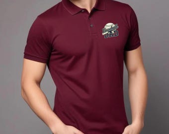 Personalized Polo Shirt for Men & Women - Custom Business Logo, Monogrammed Team Polos, Customized Golf Sports Polo Shirts
