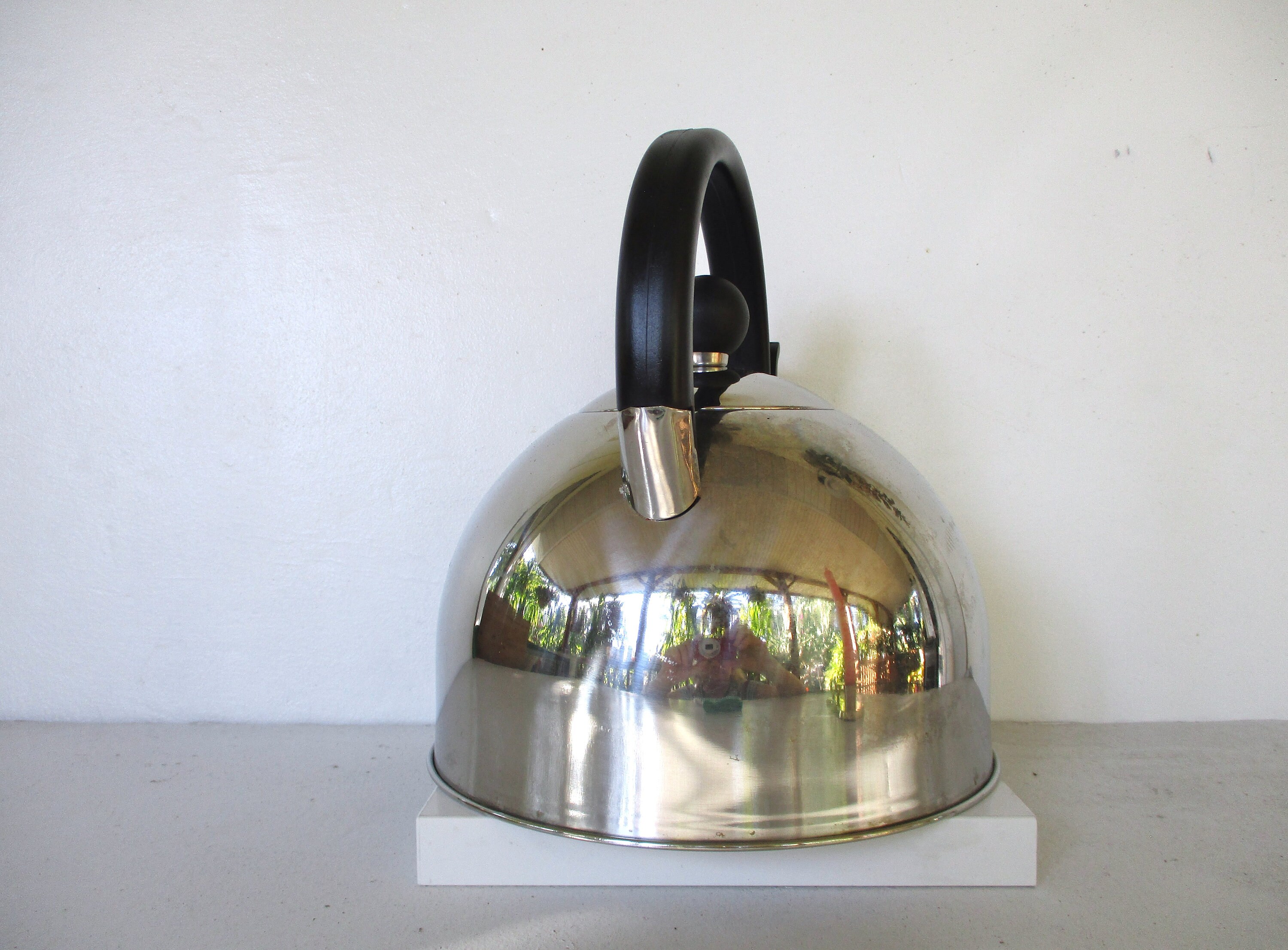 Vintage Whistling Tea Kettle 2 QT Stainless Steel Kettle With Etsy