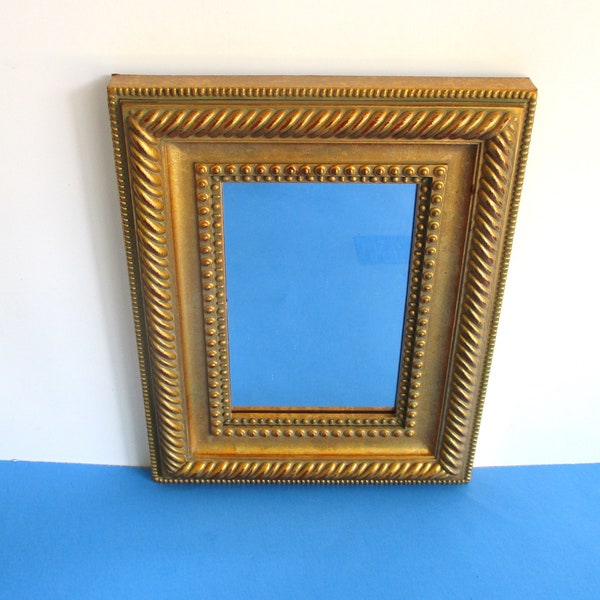 Gold Framed 5 X 7 Mirror Etsy
