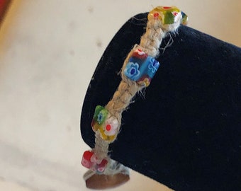 Handmade Beaded Festival Bracelet