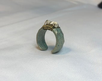 Green Tone Stone Ring