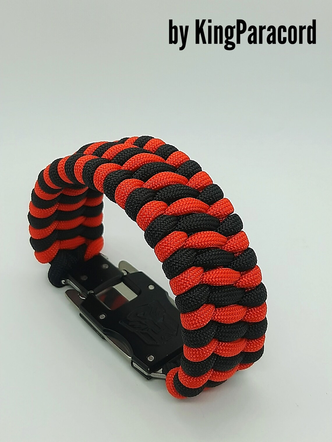 Survival bracelet with knife buckle paracord keychain as a Etsy