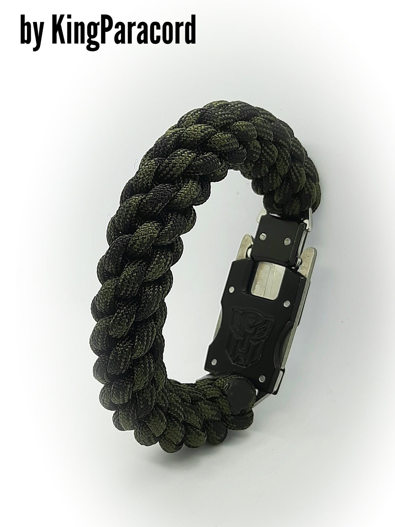 10 Stück Paracord Armbänder Schnallen - Survival Pfeifen Schnallen Orange/Schwarz Für Outdoor