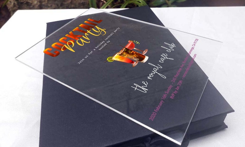 Acrylic Invitation Box UK Boxed Invitation Acrylic Wedding Invitations Clear Acrylic Invites Acrylic Wedding Invitations with Envelope