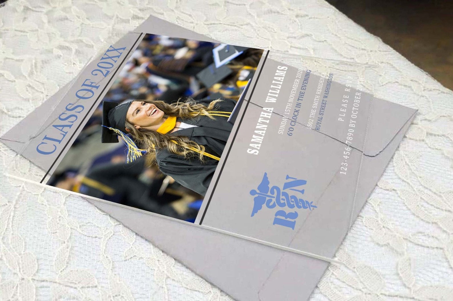 Acrylic Graduation Invitation Acrylic Invites Clear Acrylic Etsy