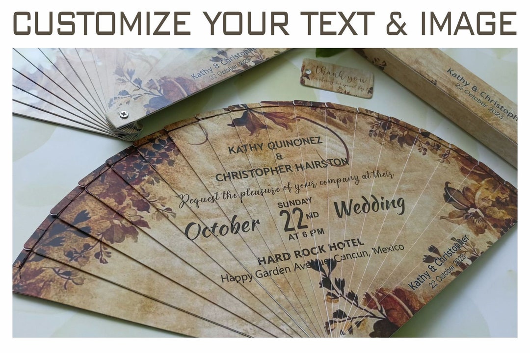 Birthday Hand Fan Hand Fan Diy Hand Fan Wooden Hand Fan Etsy