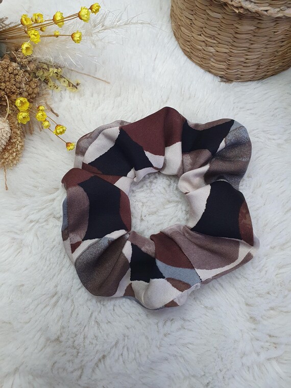 Scrunchie, Satin Viscose Hair Elastic, Scrunchie, Light Hair  display picture 1