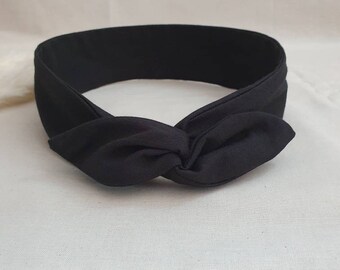 bandeau noir cheveux