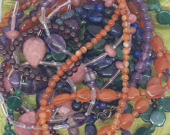 Assorted Gemstone Necklaces (Pre Owned)