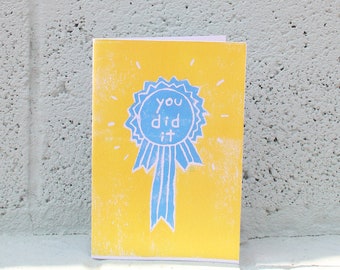 You Did It Ribbon - Etsy
