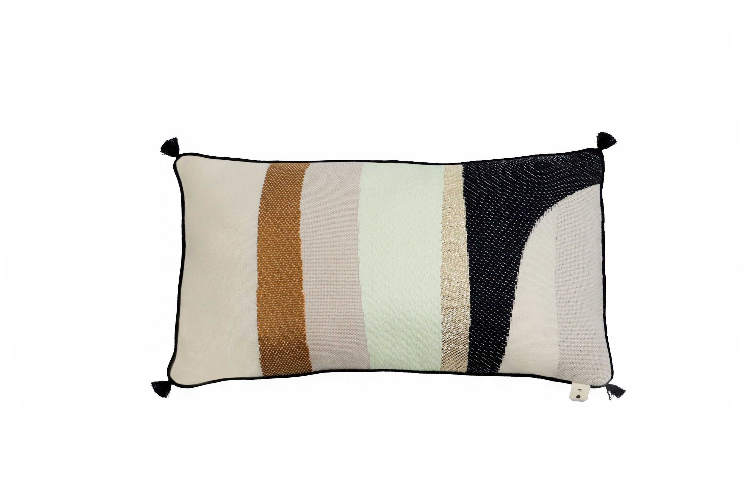 Housse de Coussin Texturé Contemporain