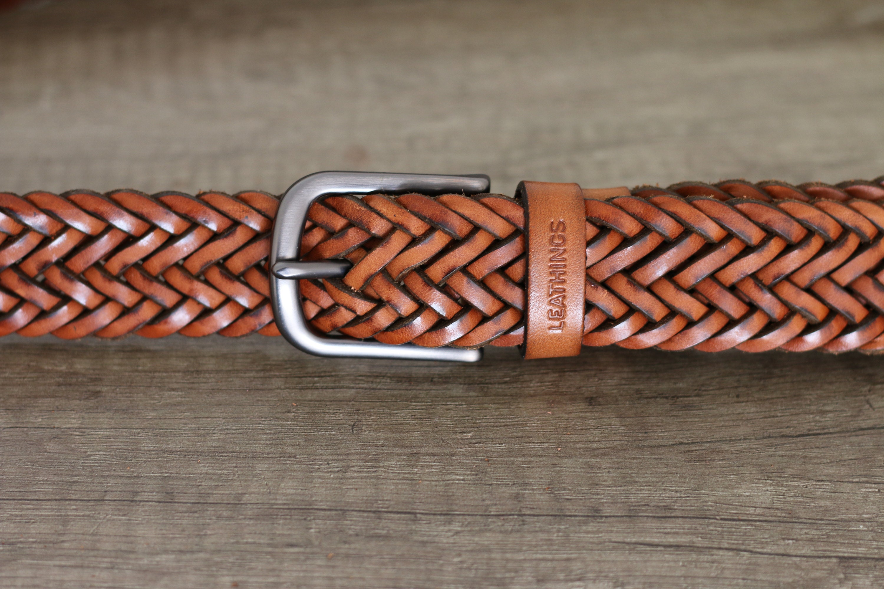 Braided Tan Leather Belt Handcrafted Vegetabled Leather Belts for Men and  Women Gift Ideas Elegant Belts Hand Weaving Leather Accessories -   Norway