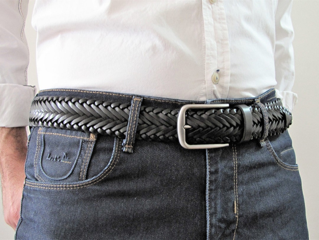 Customizable leather belt Braided belt special Hand braid Etsy 日本