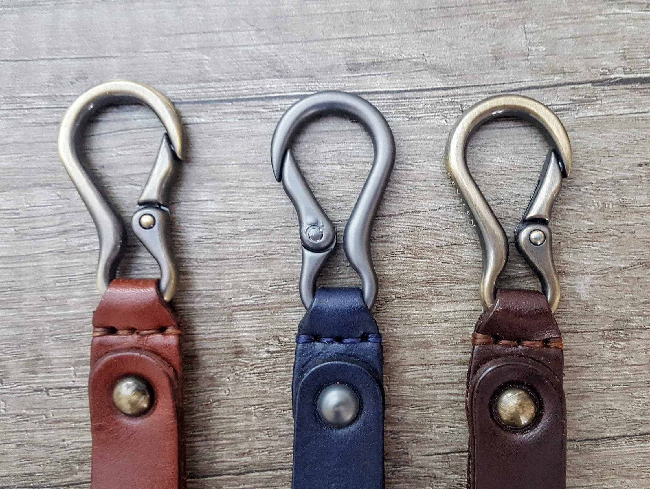 Leather Keychain Hanger Belt Loop Key Chain belt lanyard Etsy