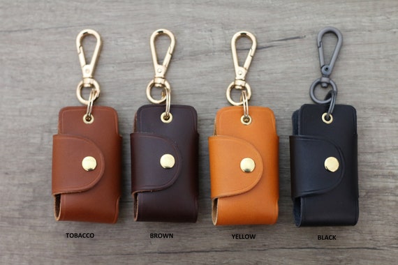 Personalised Leather Key Case With Car Logo Free Car Logo 