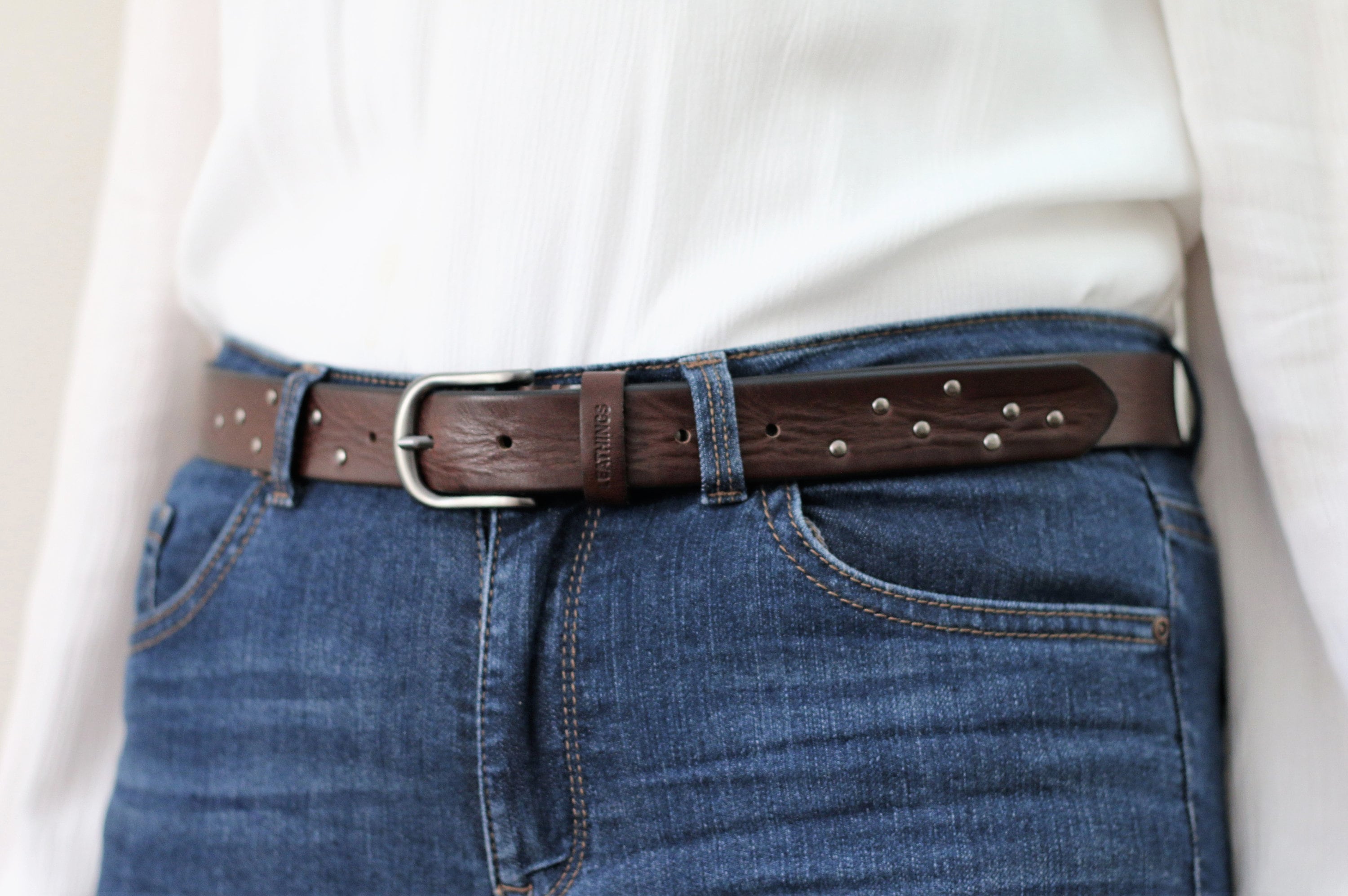 Leather Women Belt Stylish for Jeans Belt Valentine