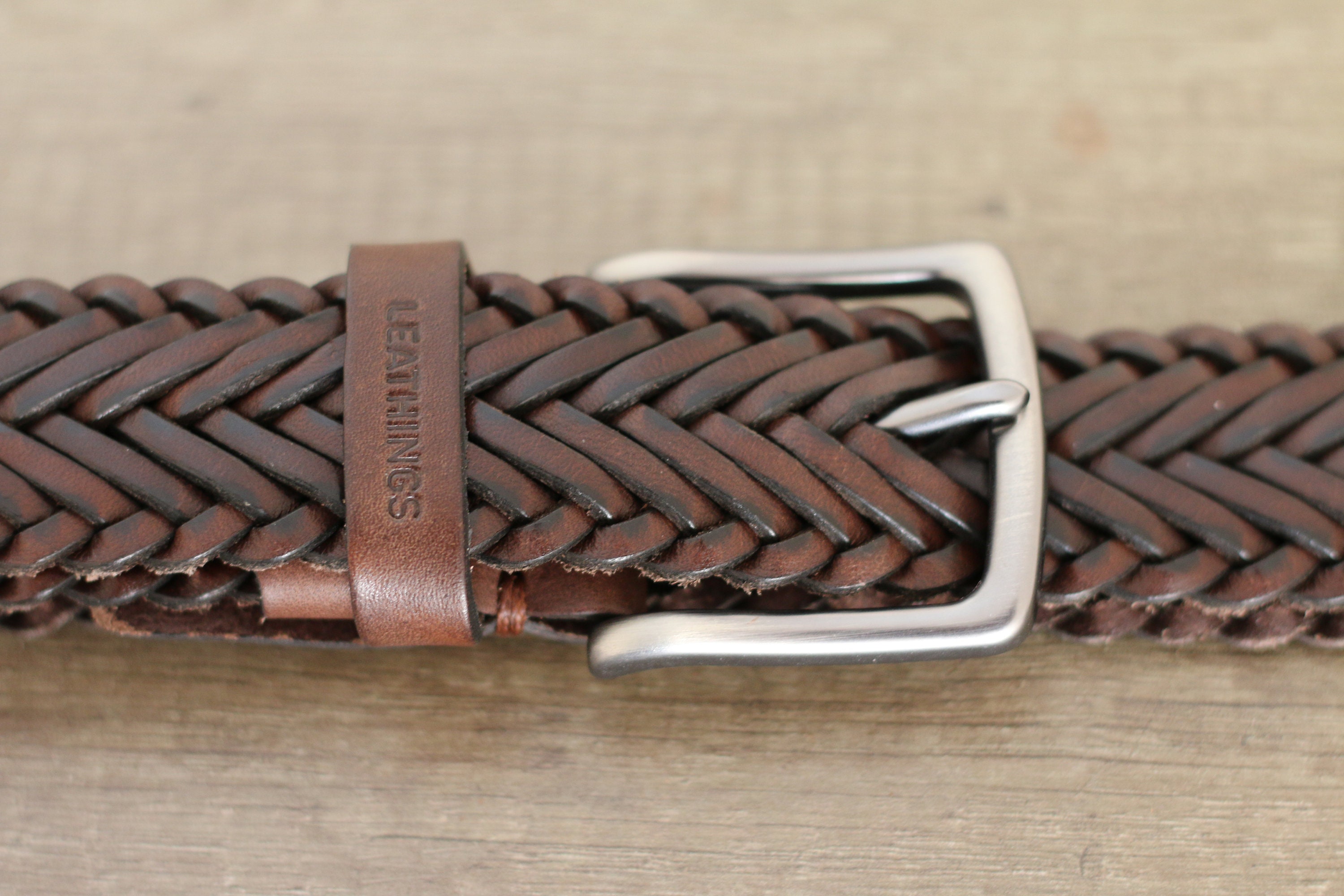 Customizable Leather Belt Braided Belt Special Hand Braid Black Belt For Men's Handcrafted Leather Belt Elegant Gift Casual Dress Wide Belt