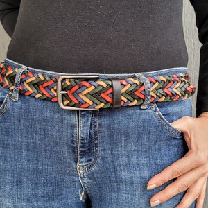 Mens colored belts discount