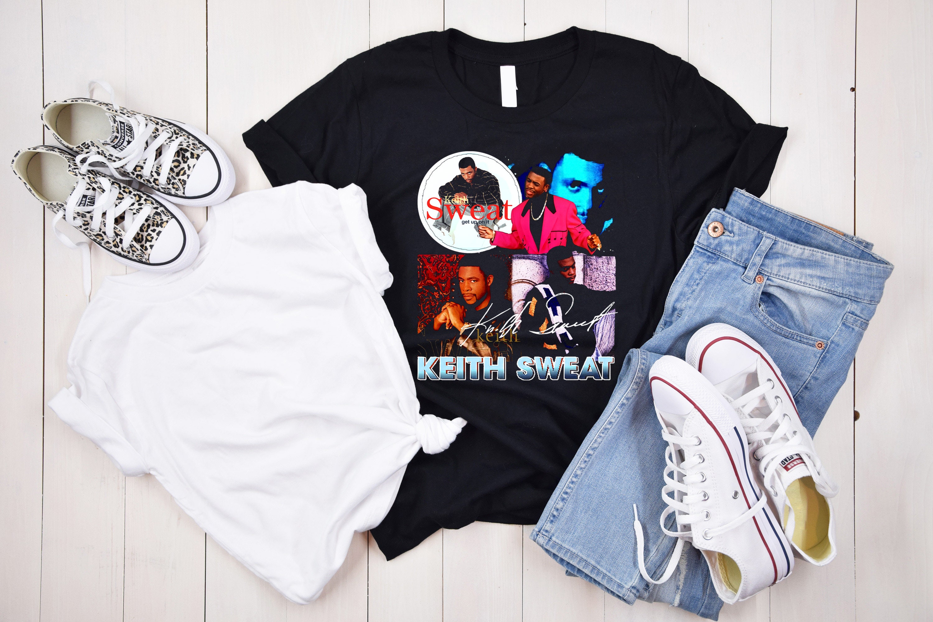 Keith Sweat Vintage T Shirt Short 