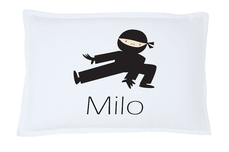 Personalized Kid/'s Karate Milo Pillowcase Microfiber Polyester 20 by 30 Inches Customized Gifts for Kids