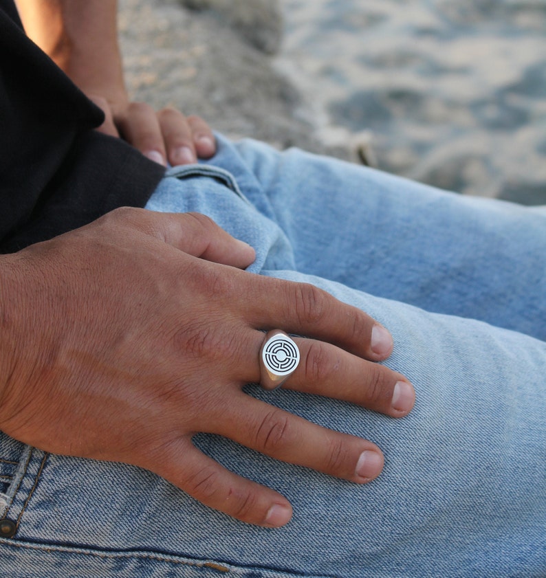 Mens Ring/ Mens Silver Ring/ Mens Ring/ 925 Etsy