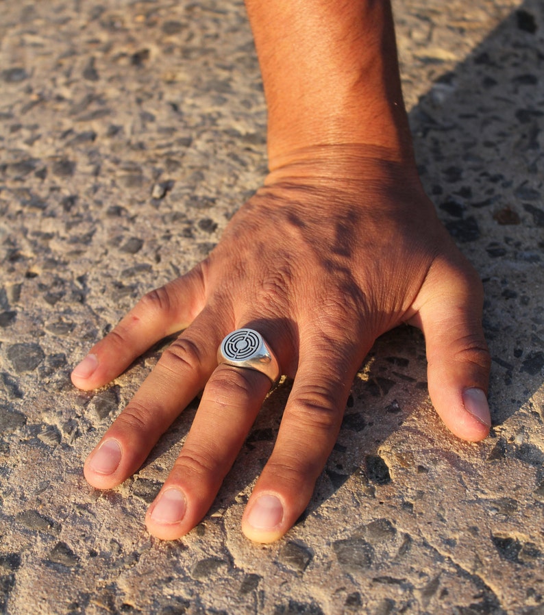 Mens Ring/ Mens Silver Ring/ Mens Ring/ 925 Etsy