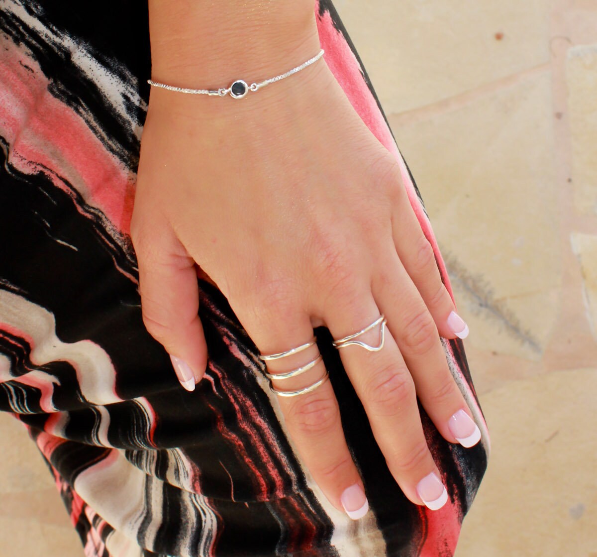 指輪・リング Numbering Simple Stackable Ring #3400 5BNY052 Numbering Simple Stackable Ring #3400 5BNY052 (Numbering