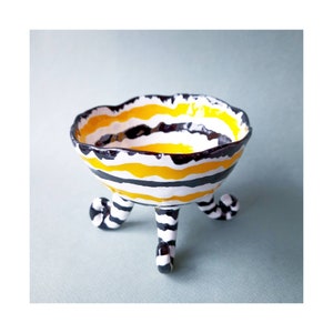 Wave Ceramic bowl handmade pottery, serving bowl, handmade ceramic bowl