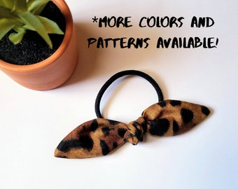 Bow Hair Ties Etsy