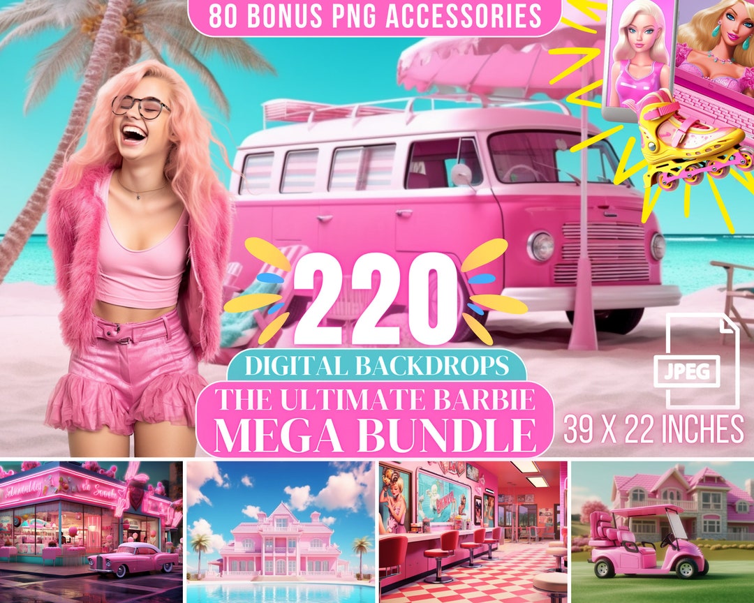 220 Dolly Inspired Digital CG Backdrops Dolly Dream House - Etsy UK