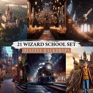 High Resolution 8k Ultra HD Quality Photo Realistic Christmas Scene Backdrop  Hogwarts Interior Harry Potter Style · Creative Fabrica