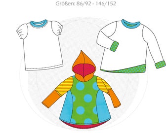 Ebook Kinder-Sweatshirt IMKE PDF-Schnittmuster