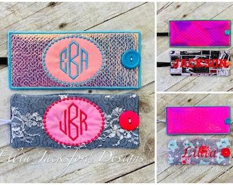 ITH Coffee Sleeve Embroidery File