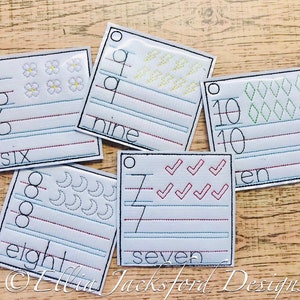 ITH Number Writing Sheets 6-10