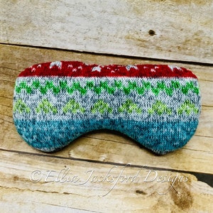 ITH Eye Pillow Sleep Mask Embroidery Design