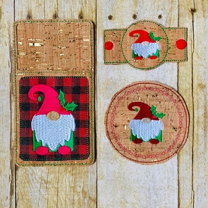 ITH Christmas Gnome Kitchen Set of 3 Embroidery Designs