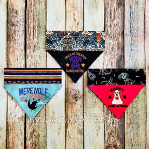 ITH Set 2 Halloween Pet Bandana Embroidery Design 3 FINISHES