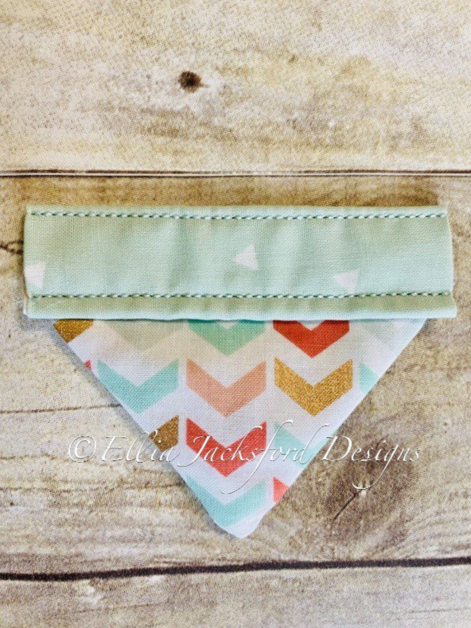 ITH NO SEW Dog Bandana Embroidery File Etsy